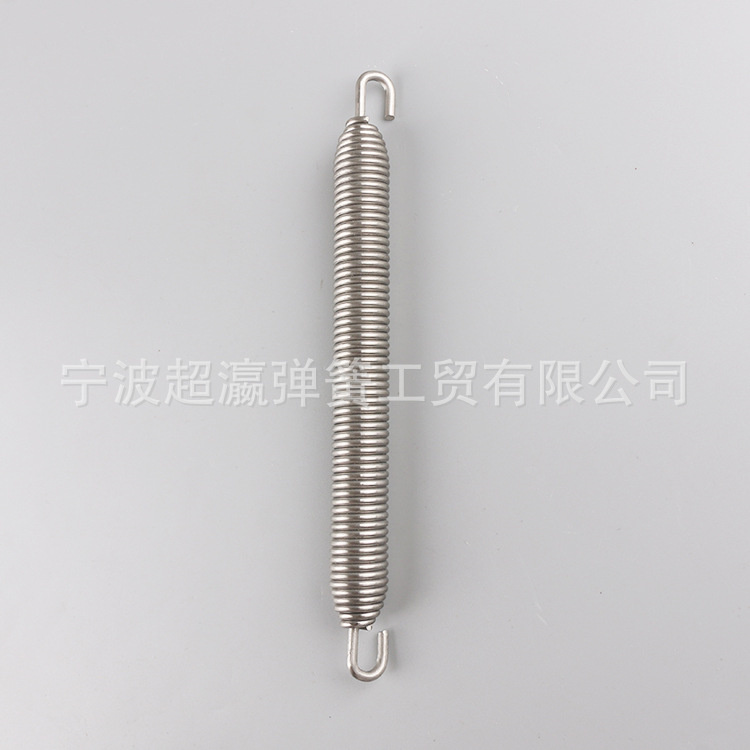 不锈钢双钩小拉力弹簧