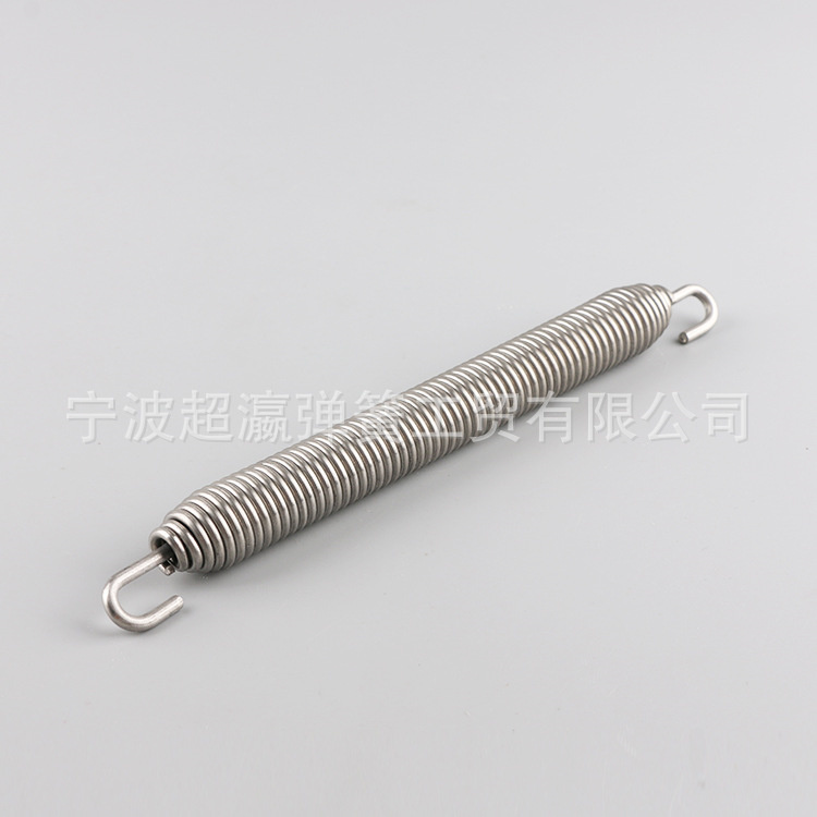 不锈钢双钩小拉力弹簧