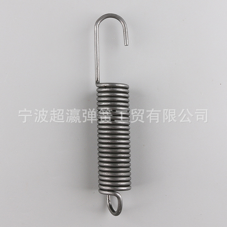 带环和钩的螺旋拉伸弹簧