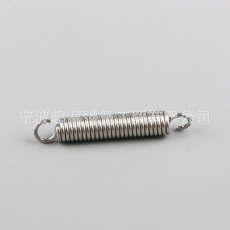 不锈钢双环钩圆柱回拉弹簧