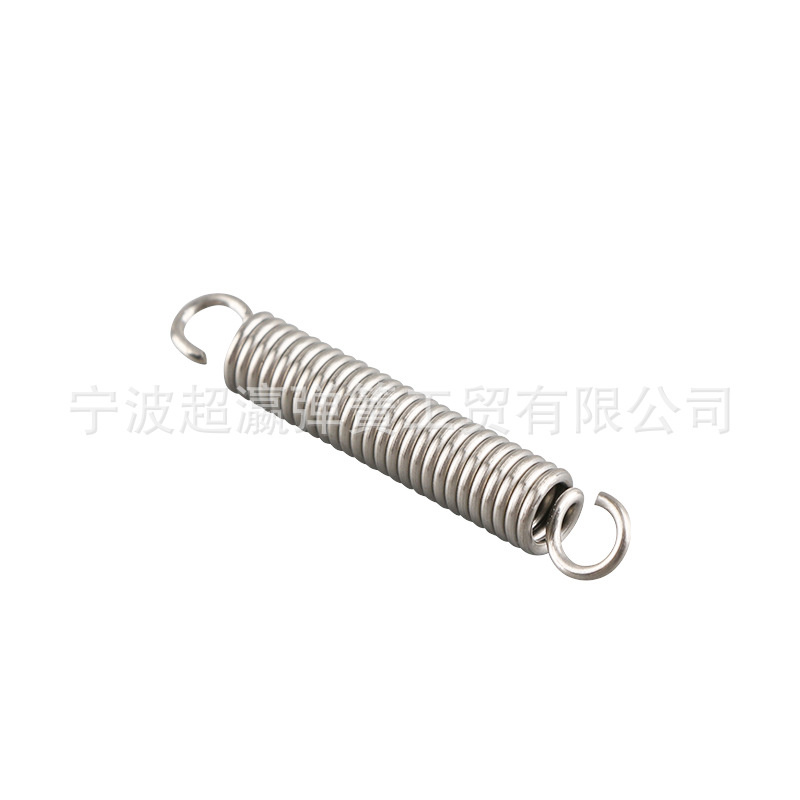 不锈钢双环钩圆柱回拉弹簧