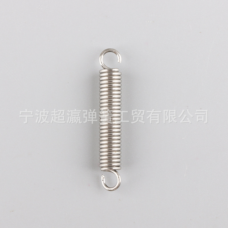 不锈钢双环钩圆柱回拉弹簧